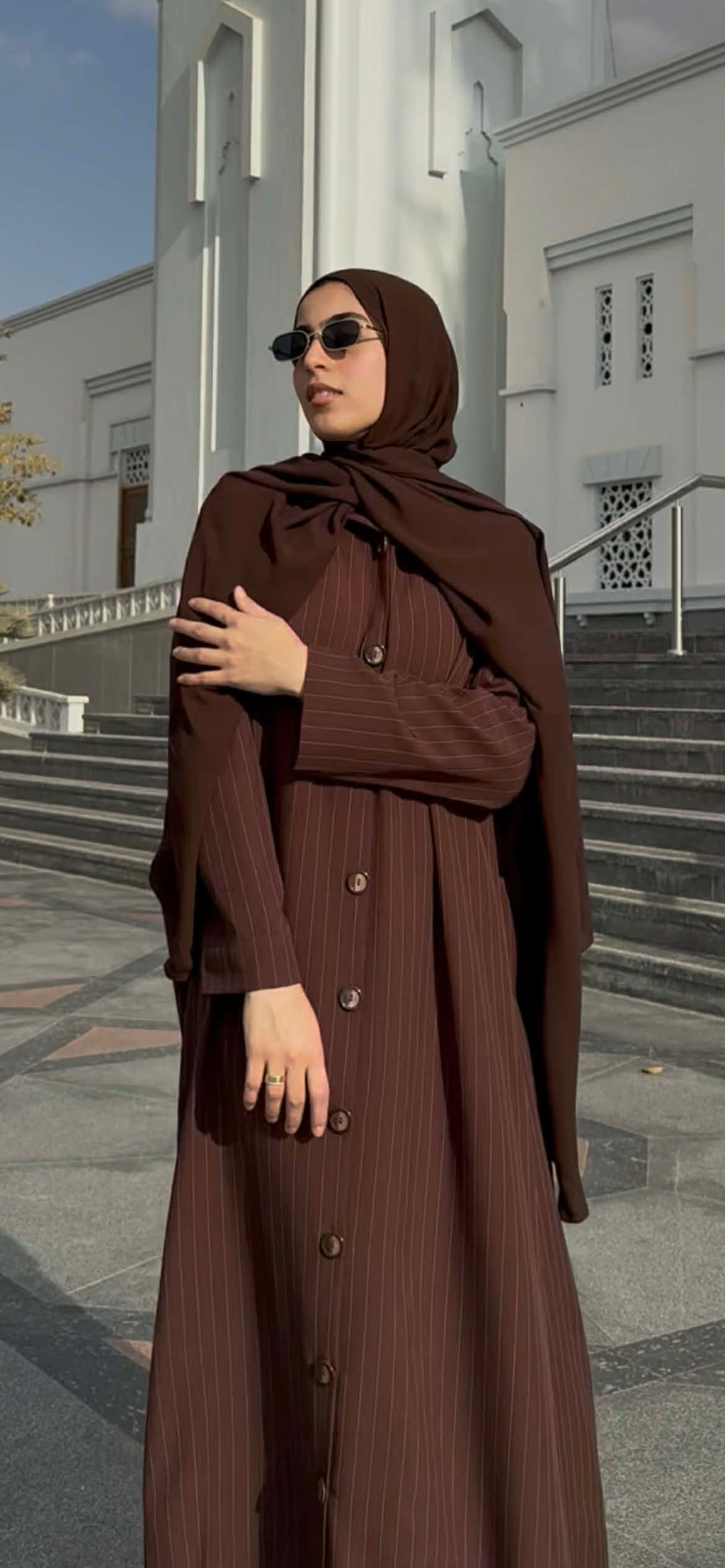 ABAYA ((Brown)