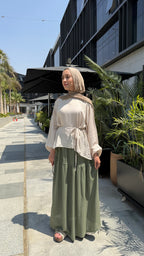 LINEN SKIRT