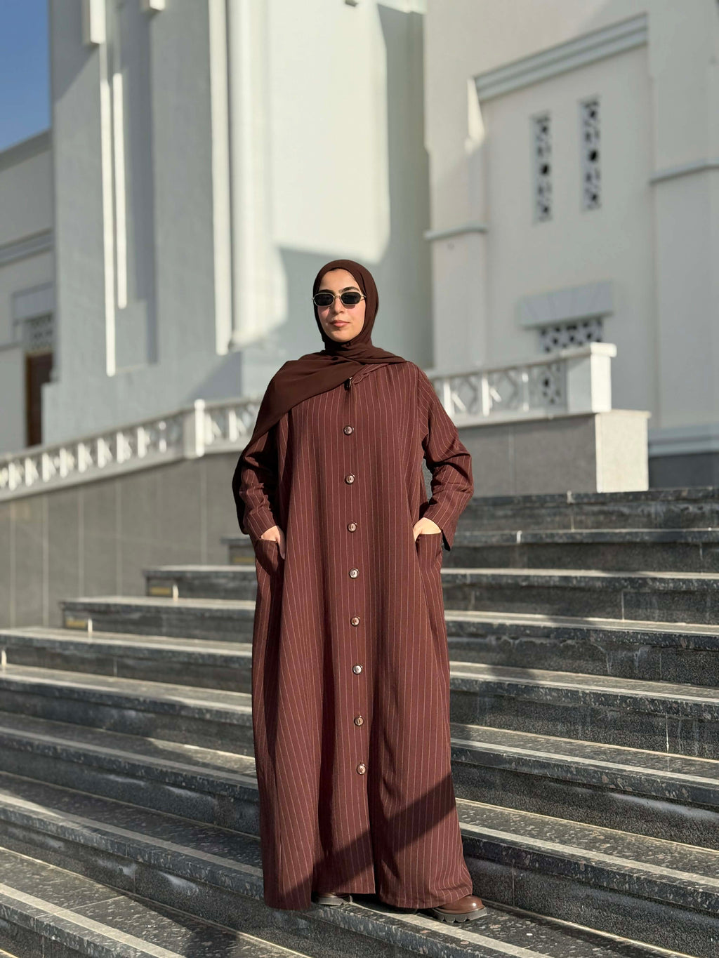 ABAYA ((Brown)