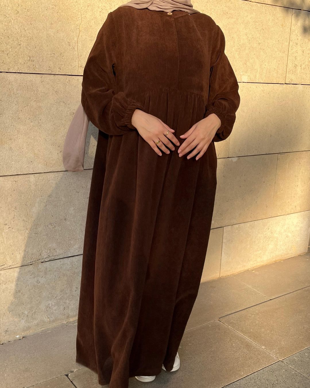 Sophia dress (Brown)