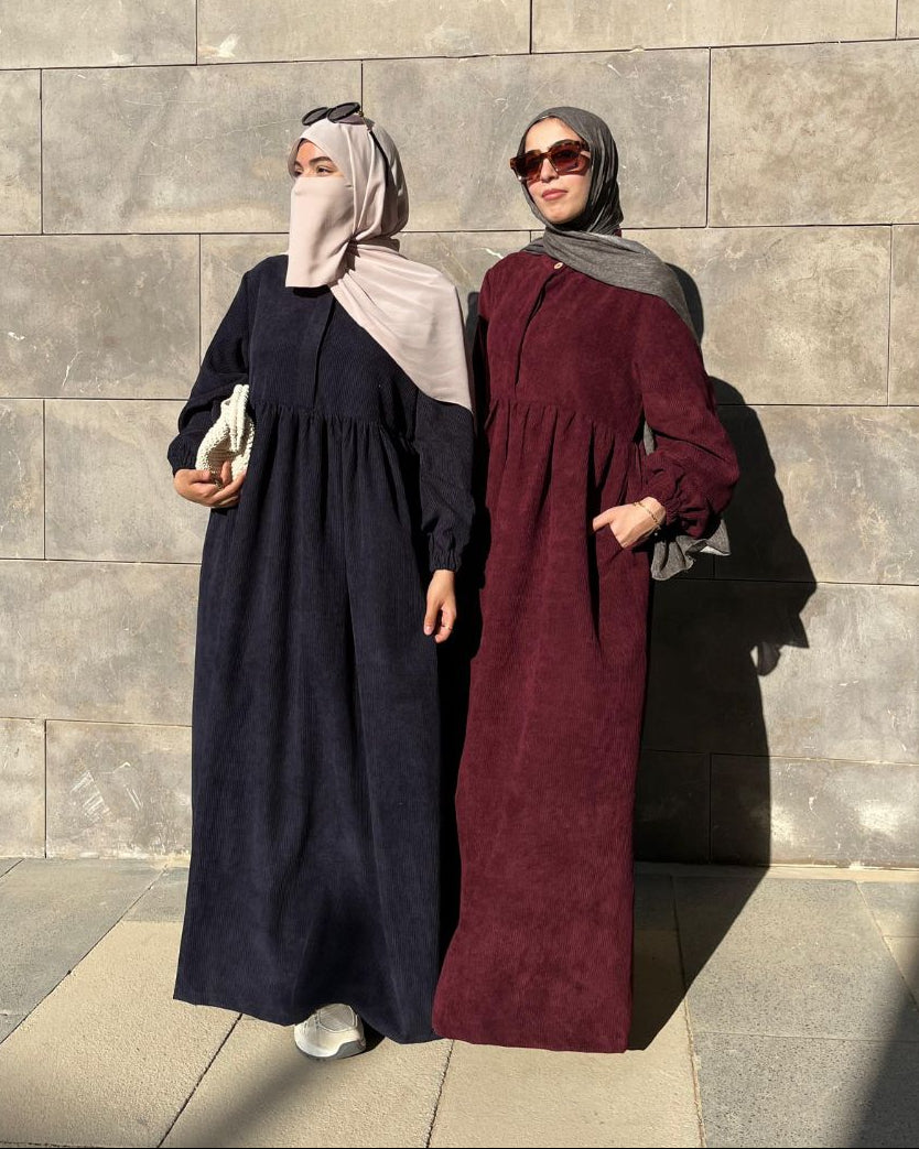 Sophia dress (Burgundy)