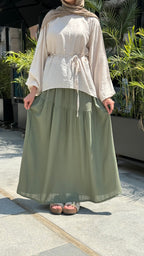 LINEN SKIRT