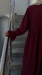 WARD Dress - Burgundy