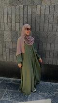 Shirt Dress (Olive)