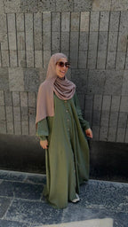 Shirt Dress (Olive)