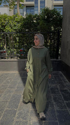 Shirt Dress (Olive)